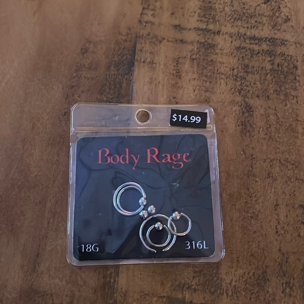 5 piece body jewelry